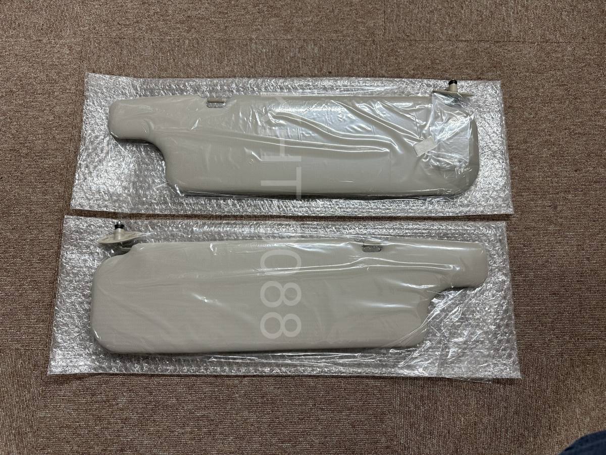 純正品 新品 未使用 70系ランクル用 トヨタ純正 サンバイザー 左右セット アイボリー FJ75,LJ7,HZJ7,PZJ7,KZJ7