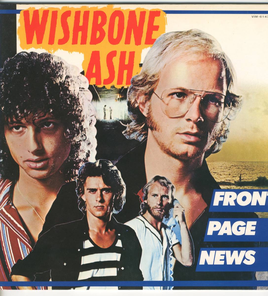 LP US盤　見開き　WISHBONE ASH / FRONT PAGE NEWS【Y-674】_画像1
