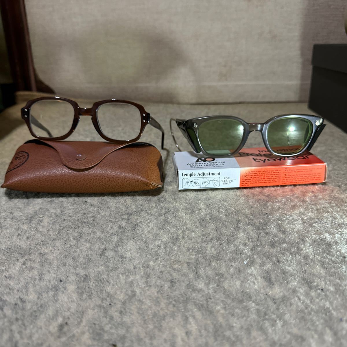 ビンテージ アメリカンオプティカル 新品デッド uncrowd moscot モスコット ROMCO ミリタリー メガネ サングラス american optical 米軍_画像5