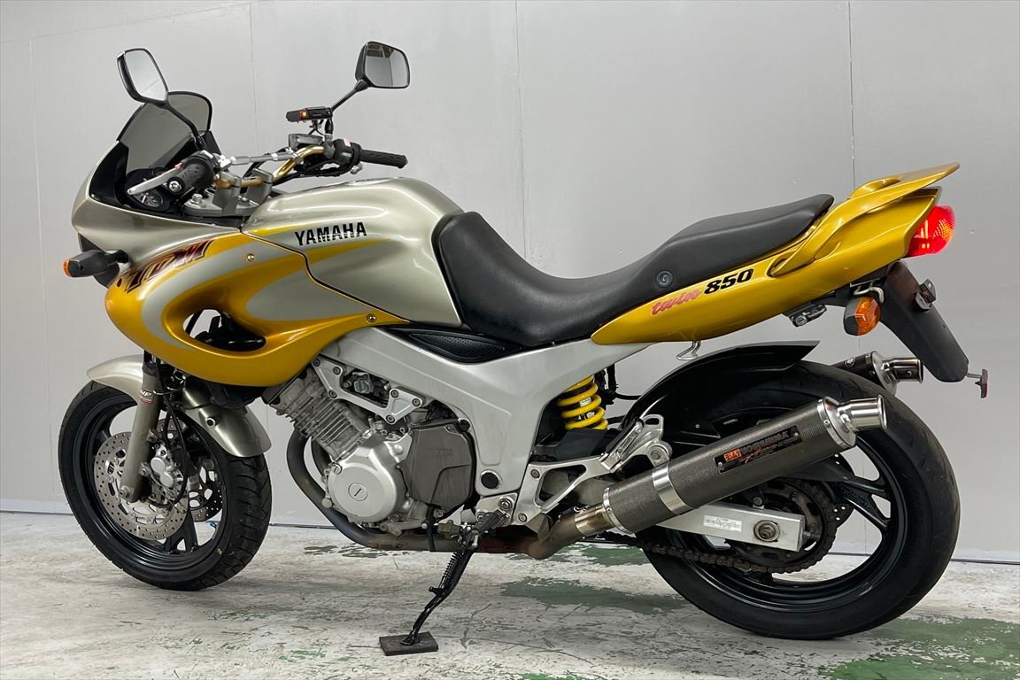 TDM850 売り切り！１円スタート！☆始動動画有☆エンジン好調！RN03J！社外マフラー！ETC車載器！全国配送！福岡佐賀 検）XTZ750 TRX850_画像7