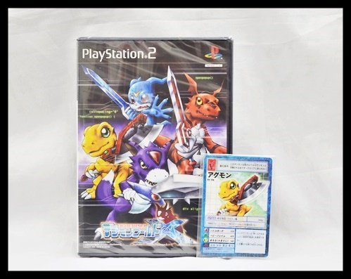 品質保証 Play PS2 未開封品 Station2 初回購入特典 デジモンワールドX ロールプレイング