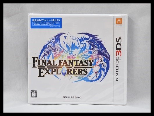 訳有り 未開封 NINTENDO 3DS FINAL FANTASY EXPLORERS ファイナルファンタジー エクスプローラーズ ゲーム ソフト