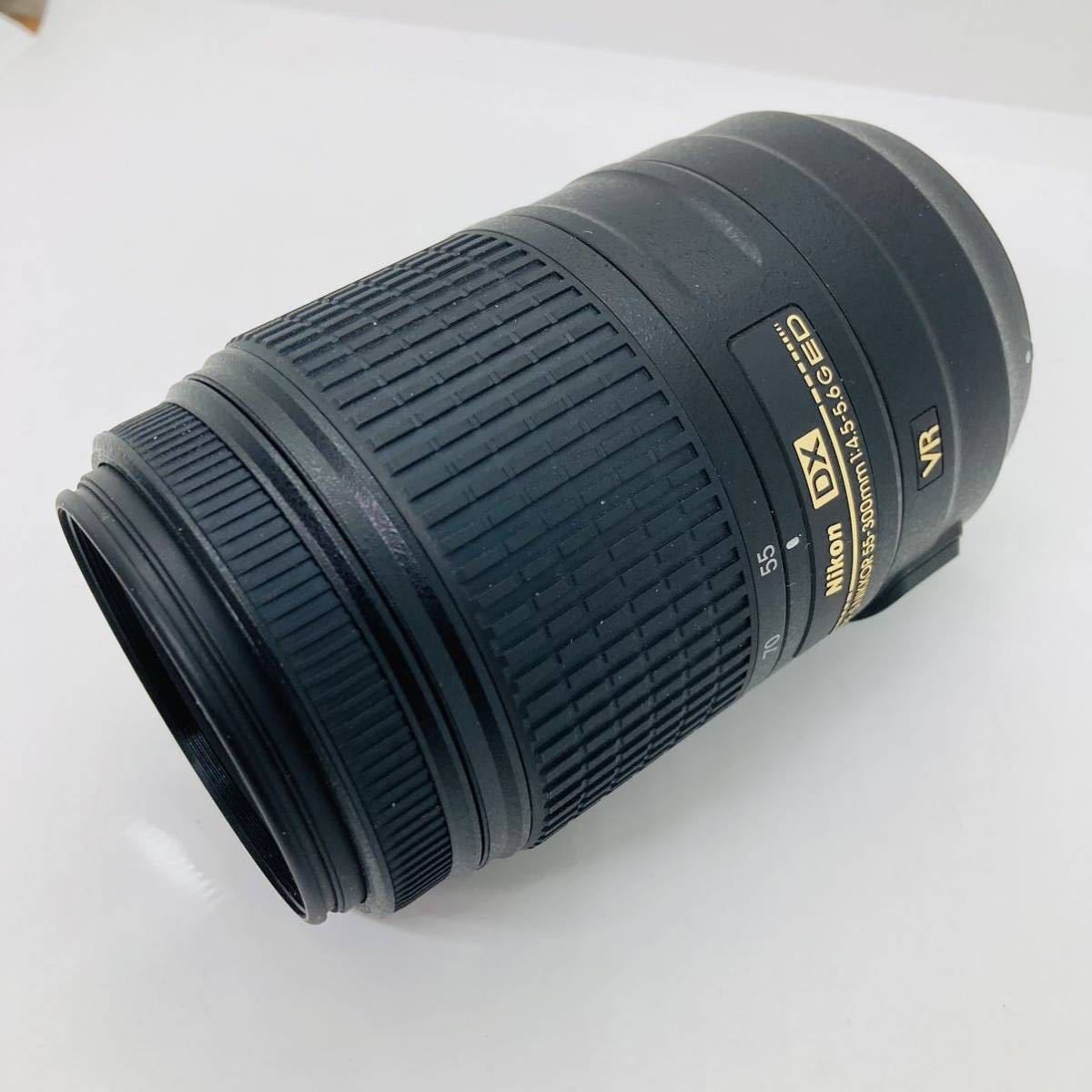 【ジャンク】Nikon ニコン 望遠ズームレンズ AF-S DX NIKKOR 55-300mm f/4.5-5.6G ED VR ニコンDXフォーマット専用_画像9