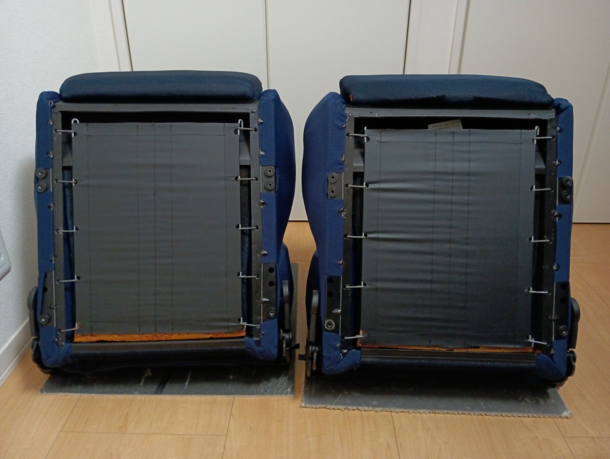 RECARO MODULAR LX-M darkblue 左右２脚セット 制作後未使用です！！  レカロ lx.ls.srの画像9