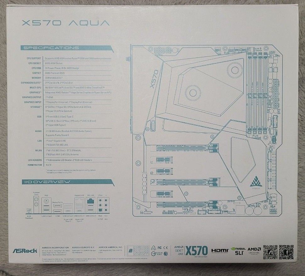 ASRock X570 AQUA 箱