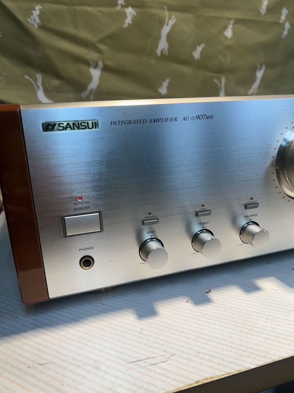 中古、稼働品！ワンオーナー SANSUI　サンスイ　往年の銘機 AU-α907MR_画像7