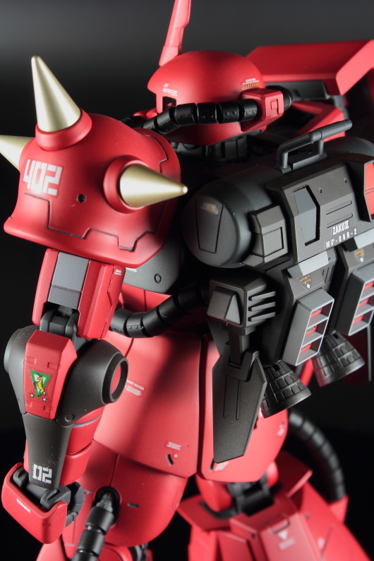 BANDAI MG 1/100 MS-06R-２ ZAKUⅡJ.RDDEN'S CUSTOMIZE MOBILE SUIT_画像7