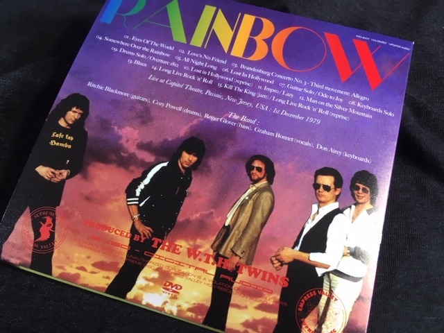 ●Rainbow - Live In Passaic 1979 Color Version : Empress Valley プレスDVD紙ジャケットの画像2
