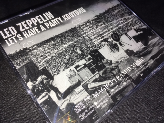 ●Led Zeppelin - Let's Have A Party Kooyong : Magic Pyramid Music プレス2CD_画像3