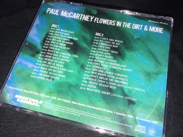 ●Paul McCartney - Flowers In The Dirt & More : Moon Child プレス4CD_画像2