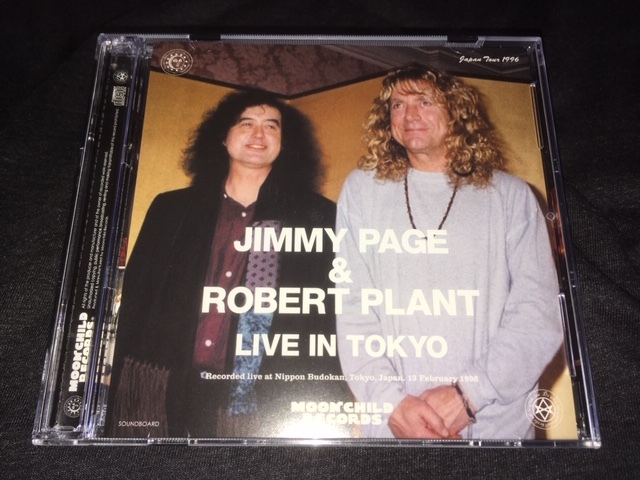 ●Jimmy Page & Robert Plant - Live In Tokyo 1996 : Moon Child プレス2CD_画像1