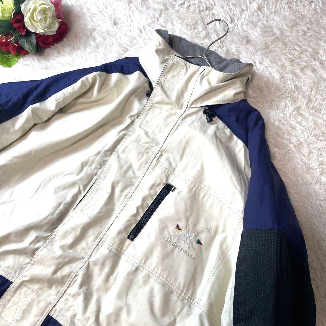 入手困難 良品 90s ヘリーハンセン マウンテンパーカー 刺繍ロゴ ゆる 入手困難 良品 90s ヘリーハンセン マウンテンパーカー 刺繍ロゴ ゆる