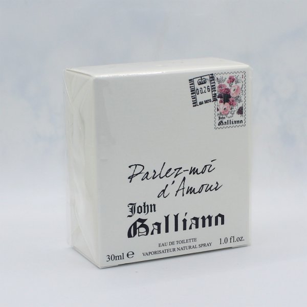 【送料無料】未開封 正規品 ジョンガリアーノ パルレモアダムール EDT 30ml◆ジョンガリアーノパルレモアダムール◆香水◆