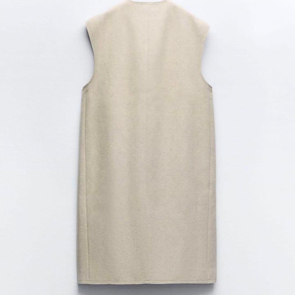 新品】ZARA ソフトロングベスト ジレ XS|Yahoo!フリマ(旧 新品】ZARA ソフトロングベスト ジレ XS|Yahoo!フリマ(旧