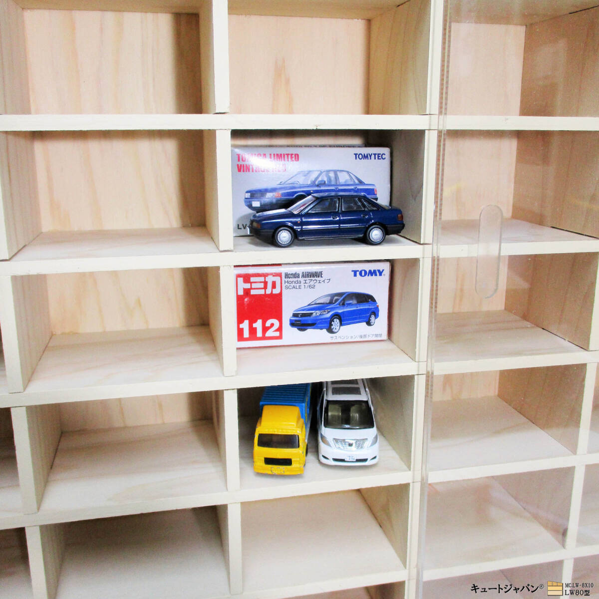 o one-side attaching minicar storage case 160 pcs acrylic fiber shoji attaching made in Japan new goods display Tomica case collection [ free shipping ]