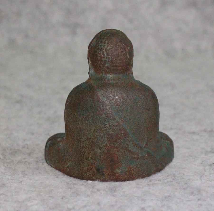 仏教美術◆仏像　置物　6.5cm◆鉄製　ペーパーウエイト　文鎮_画像3