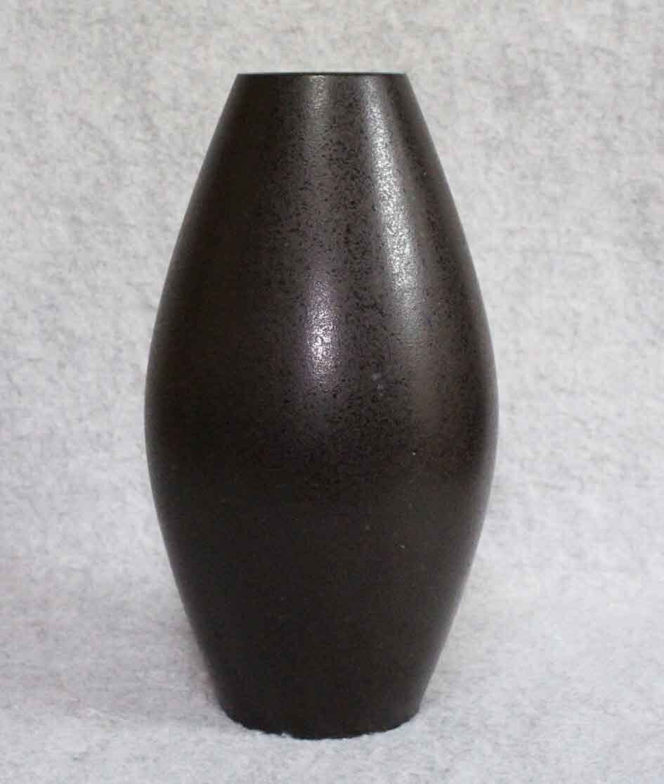 [銅花器f29]◆花瓶　27cm 金彩◆峰雲　壺　VASE_画像3