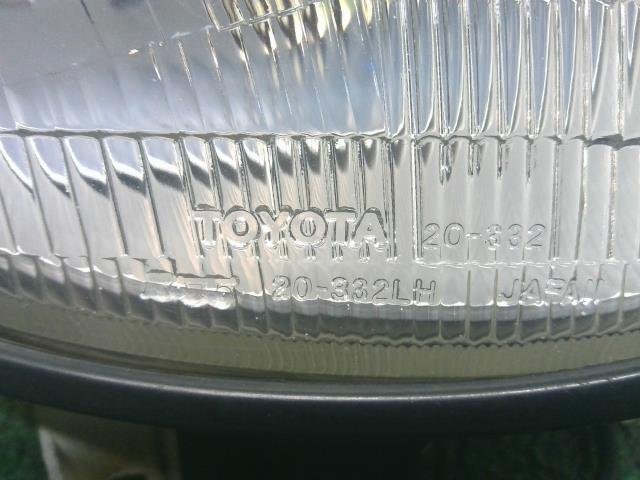 トヨタ セリカ SS-Ⅲ 中期 ST202 左右 ヘッドランプ ライト ロー:社外LEDバルブ付 コイト 20-330（ハイ） 20-332（ロー） ハーネス付_画像9