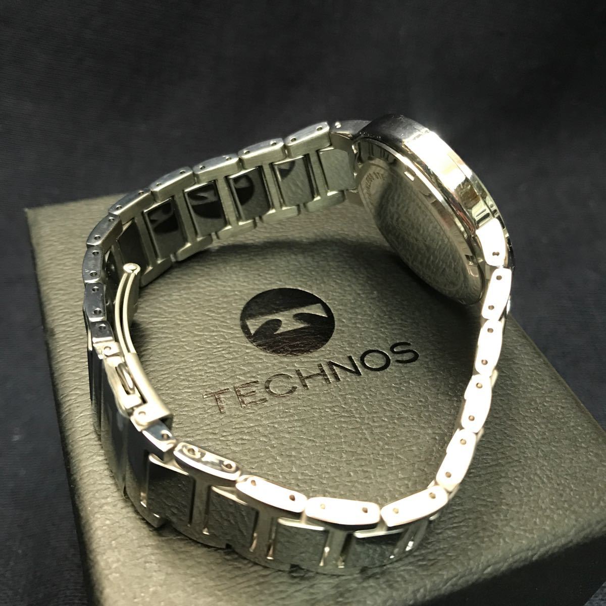 TECHNOS テクノス T9A98 腕時計 クォーツ ○未使用品 ※バッテリー切れの画像6
