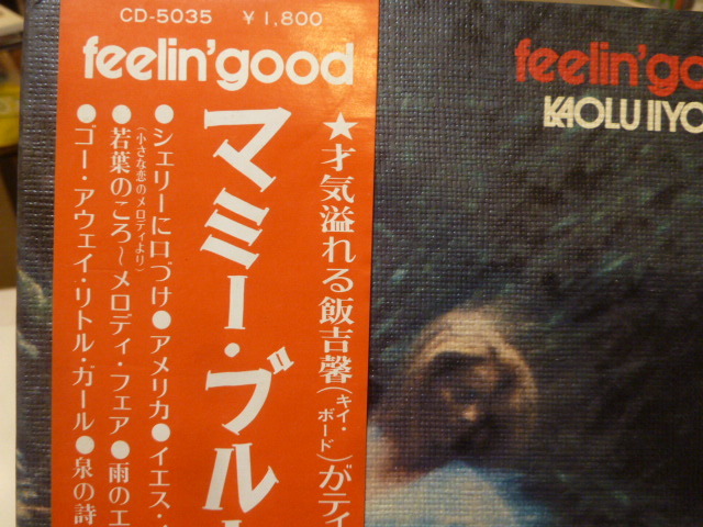 帯付き★飯吉 馨 「FEELIN' GOOD」★キーボード・プレーヤー★美品_画像2