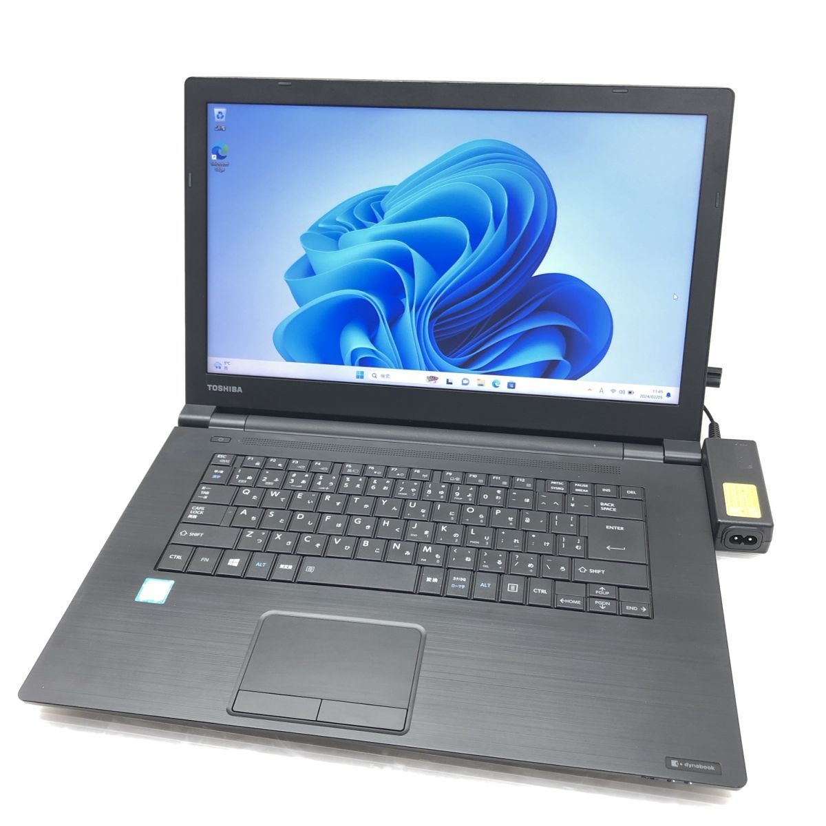 Windows11 Pro TOSHIBA dynabook B75/M PB75MMA1127AD11 Core i5-8350U メモリ8GB HDD 500GB 15.6インチ T010330_画像1