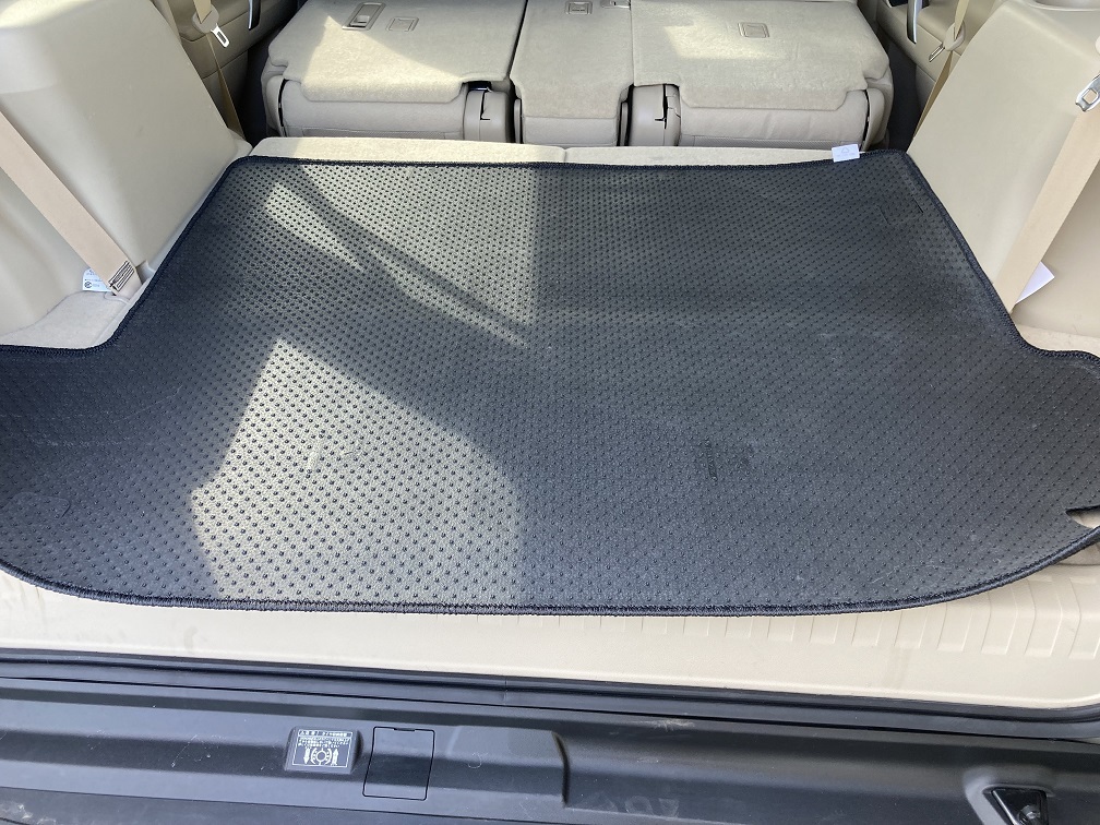 -A3467- 150系 プラド トランクマット カーゴマット トヨタ純正 Land cruiser prado genuine cargo mat_画像5