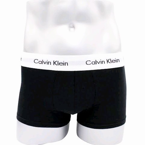 CALVIN KLEIN カルバンクライン COTTON STRETCH Low Rise コットンストレッチ ローライズ ボクサーパンツ S ブラック　日本サイズ M_画像3
