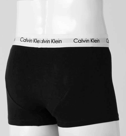 CALVIN KLEIN カルバンクライン COTTON STRETCH Low Rise コットンストレッチ ローライズ ボクサーパンツ S ブラック　日本サイズ M_画像2