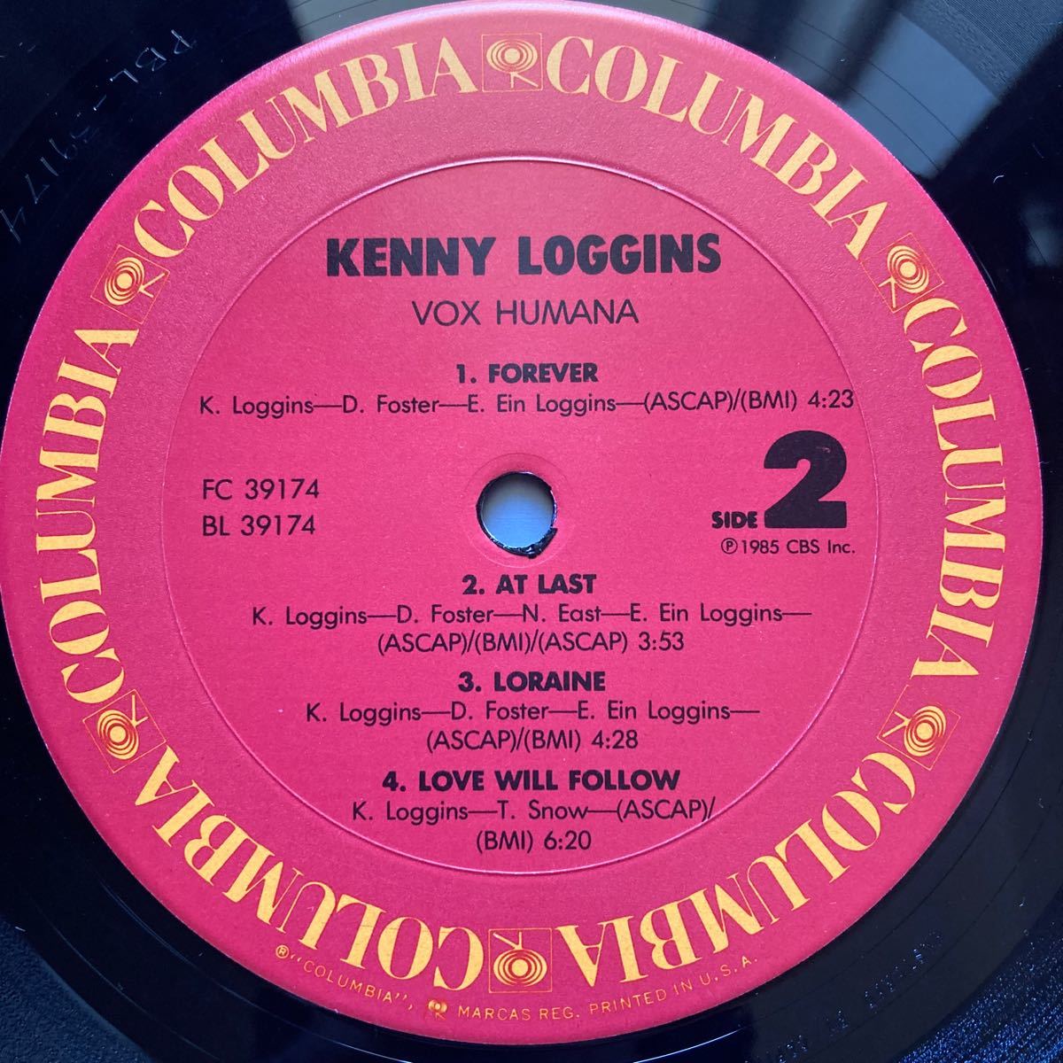 LP KENNY LOGGINS / VOX HUMANA_画像10