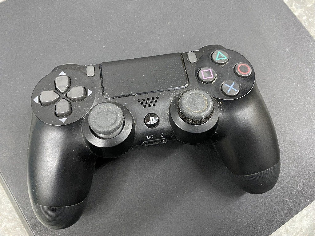 ■大人気【SONY PS4 ソニー プレイステーション4 通常モデル ジェット・ブラック HDD容量：500GB CUH-2200A B01 100V コントローラー 箱付_画像7