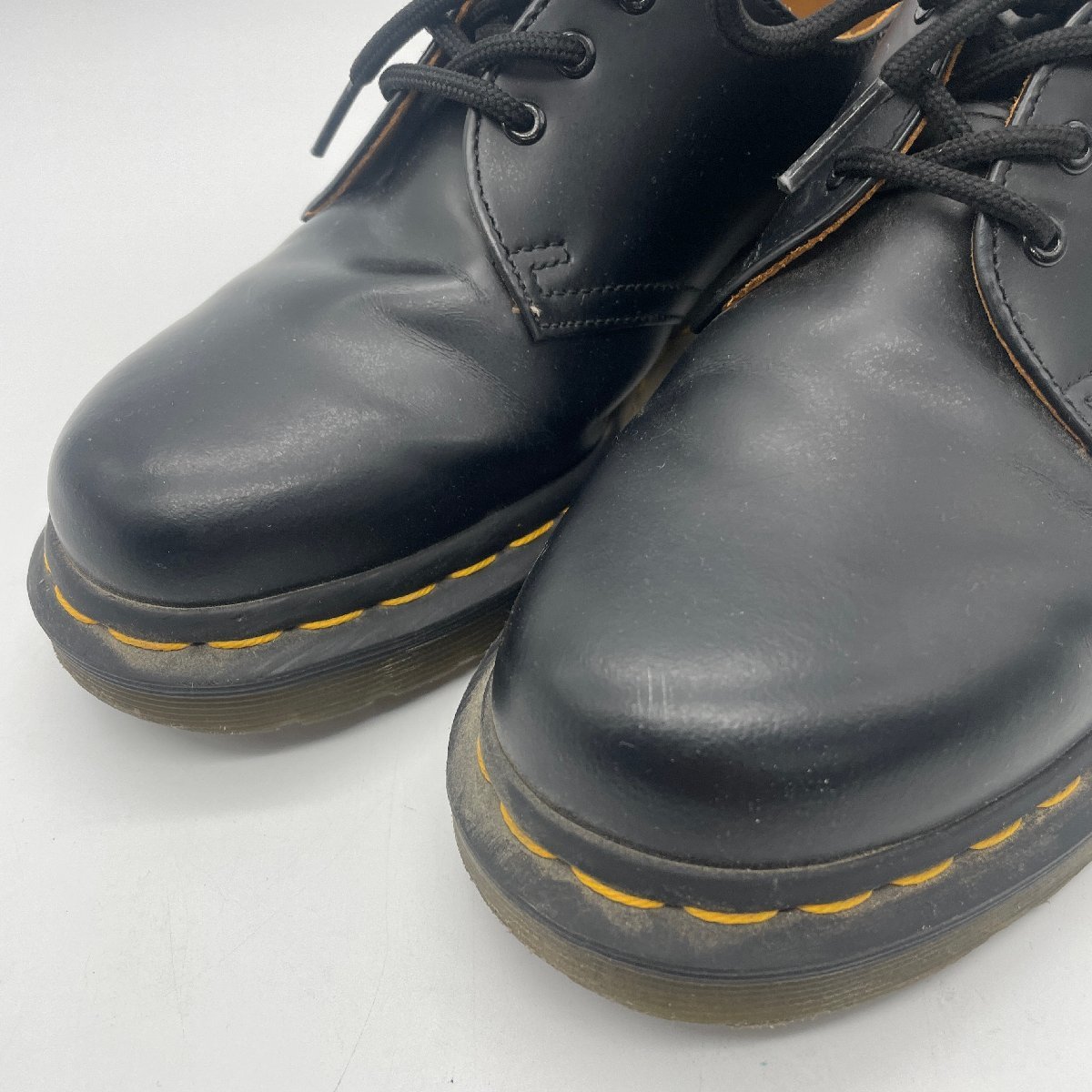 ω美品【Dr.Martens CORE 1461 3 EYE SHOE ドクターマーチン 3ホールシューズ ブラック Size24.0cm レディース 10085001 1461】KH11225_画像2