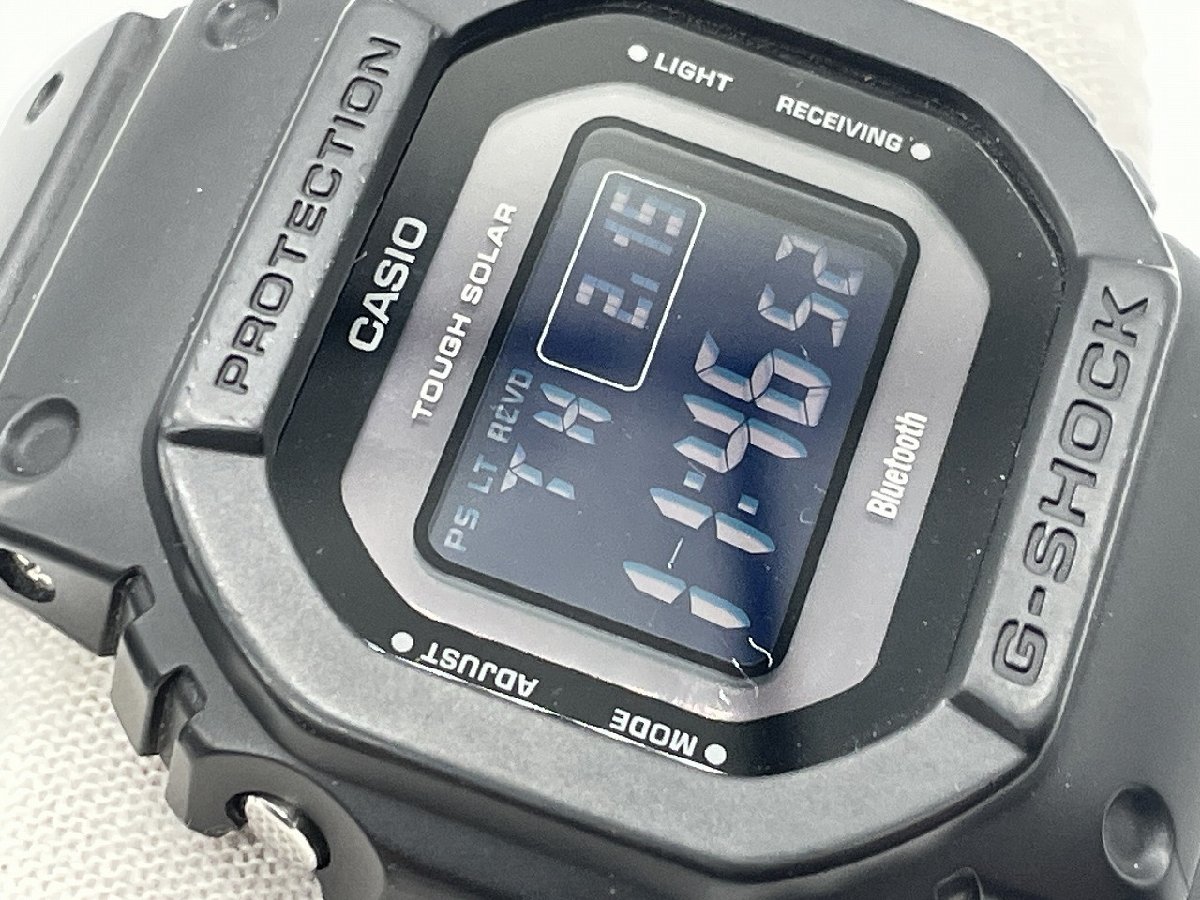 ∞稼働中【G-SHOCK デジタル 5600 カシオ ジーショック CASIO 腕時計 メンズ GW-B5600BC-1BJF ソーラー電波時計 ブラック】HM537_画像8