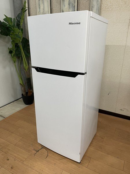§【ハイセンス / Hisense 2ドアノンフロン冷凍冷蔵庫 HR-B1201 120L 2020年購入 右開き オリジナル】 一人住まいにピッタリ！P02196