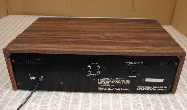 ☆超希少【 アカイ / AKAI 3ヘッド・3モーターステレオカセットデッキ GXC-760D 】1976年 定価148,000円 P01289の画像10