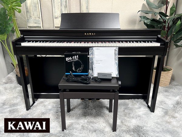 Ψ выставленный товар [ Kawai / KAWAI 2022 год производства CN201R цифровой фортепьяно электронное пианино premium rose под дерево отделка 88 клавиатура Bluetooth c функцией ]P02111