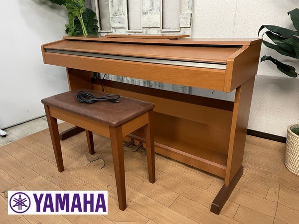 §綺麗【YAMAHA ヤマハ 電子ピアノ アリウス ARIUS YDP-160C デジタルピアノ グレードハンマー 88鍵盤 椅子】P02193_画像1