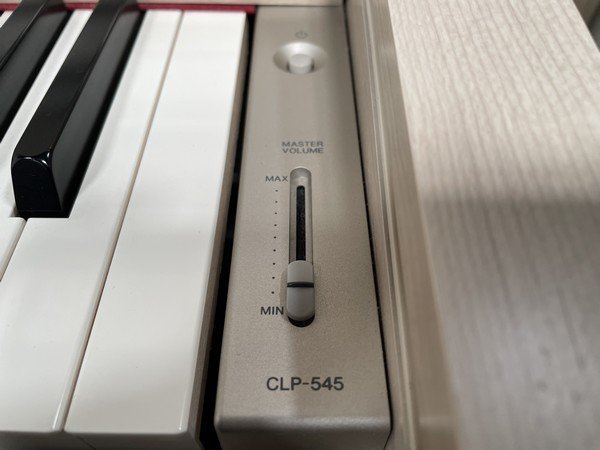 §綺麗【 ヤマハ / YAMAHA 電子ピアノ クラビノーバ Clavinova CLP-545WA ホワイトアッシュ調 象牙調仕上げ】P02216_画像7