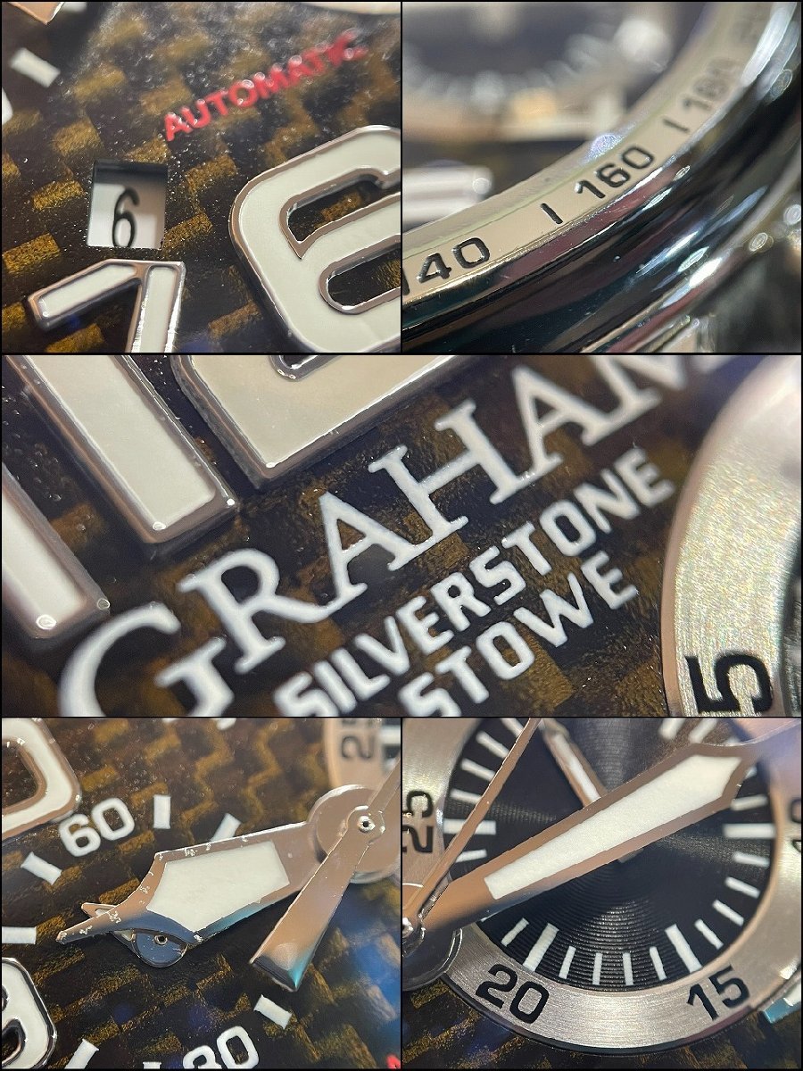 ★大人気！【GRAHAM グラハム Silverstone Racing Classic シルバーストーン レーシング クラシック 2BLDZ.B12A.K47N 自動巻き】NA00660の画像4