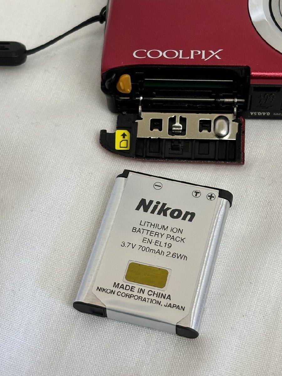 ●【Nikon ニコン コンパクトデジタルカメラ COOLPIX A100 レッド 最大有効画素数2005万画素 液晶モニター2.7型 人気】SF-12624_画像8