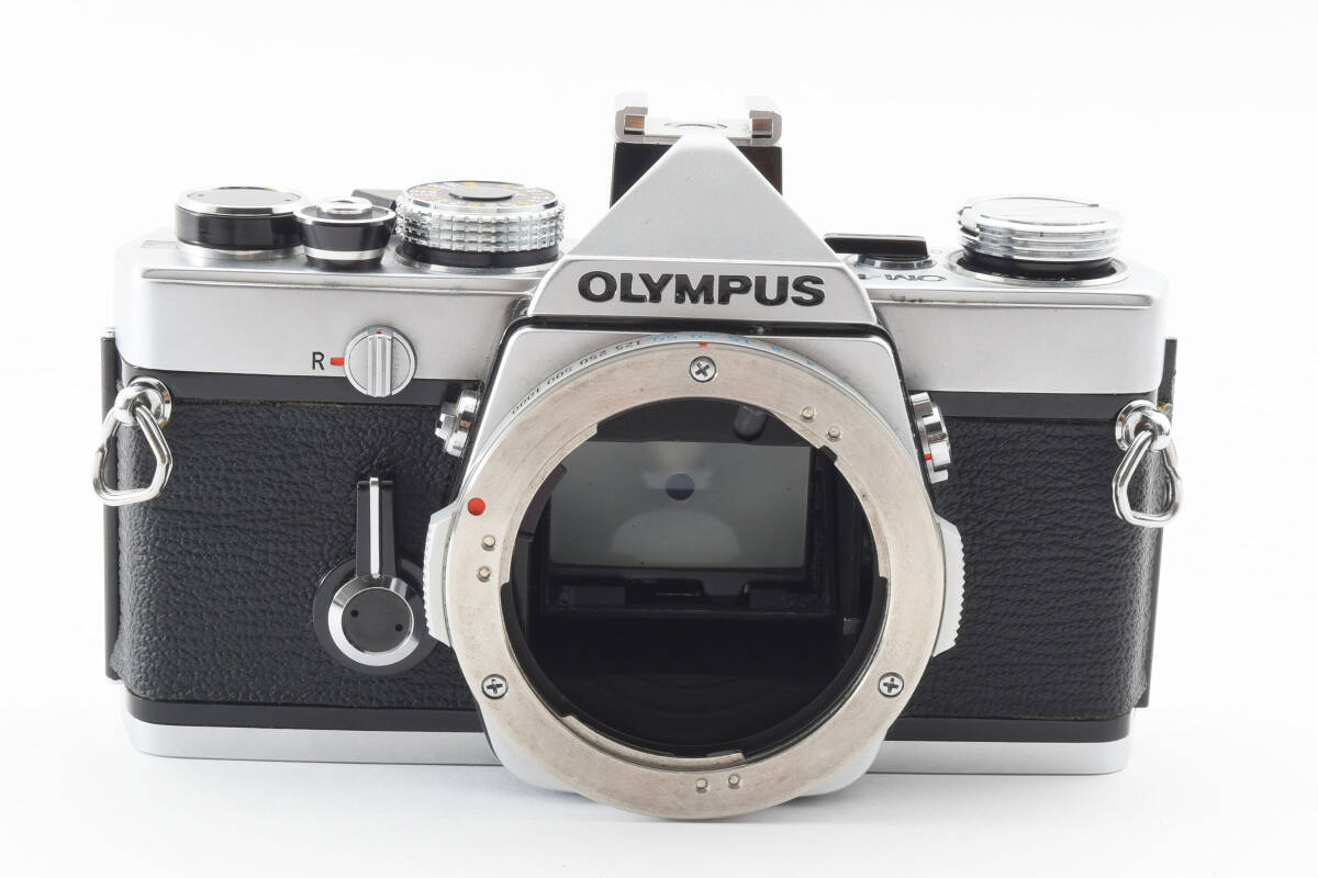 ★良品★ オリンパス OLYMPUS OM-1 ボディ シルバー 2075395 A6_画像2