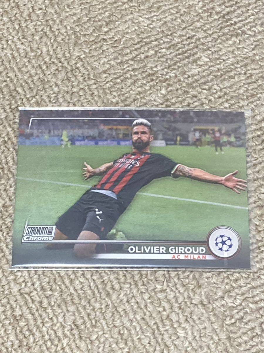 Topps STADIUM CLUB Chrome 2023 OLIVIER GIROUD_画像1