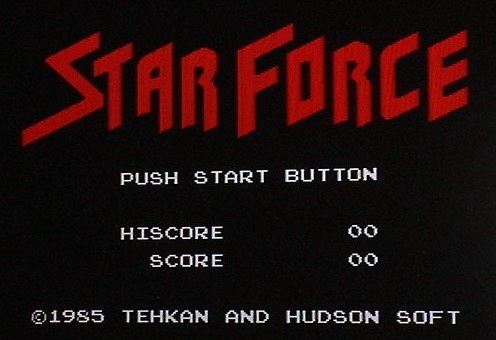 MSX スターフォース STAR FORCE〔HUDSON〕_画像1