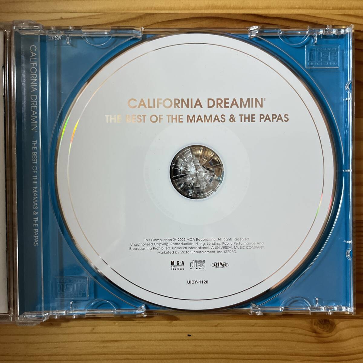 国内盤　CD The Mamas And The Papas* California Dreamin' -The Best Of The Mamas & The Papas UICY-1120 帯付き_画像4