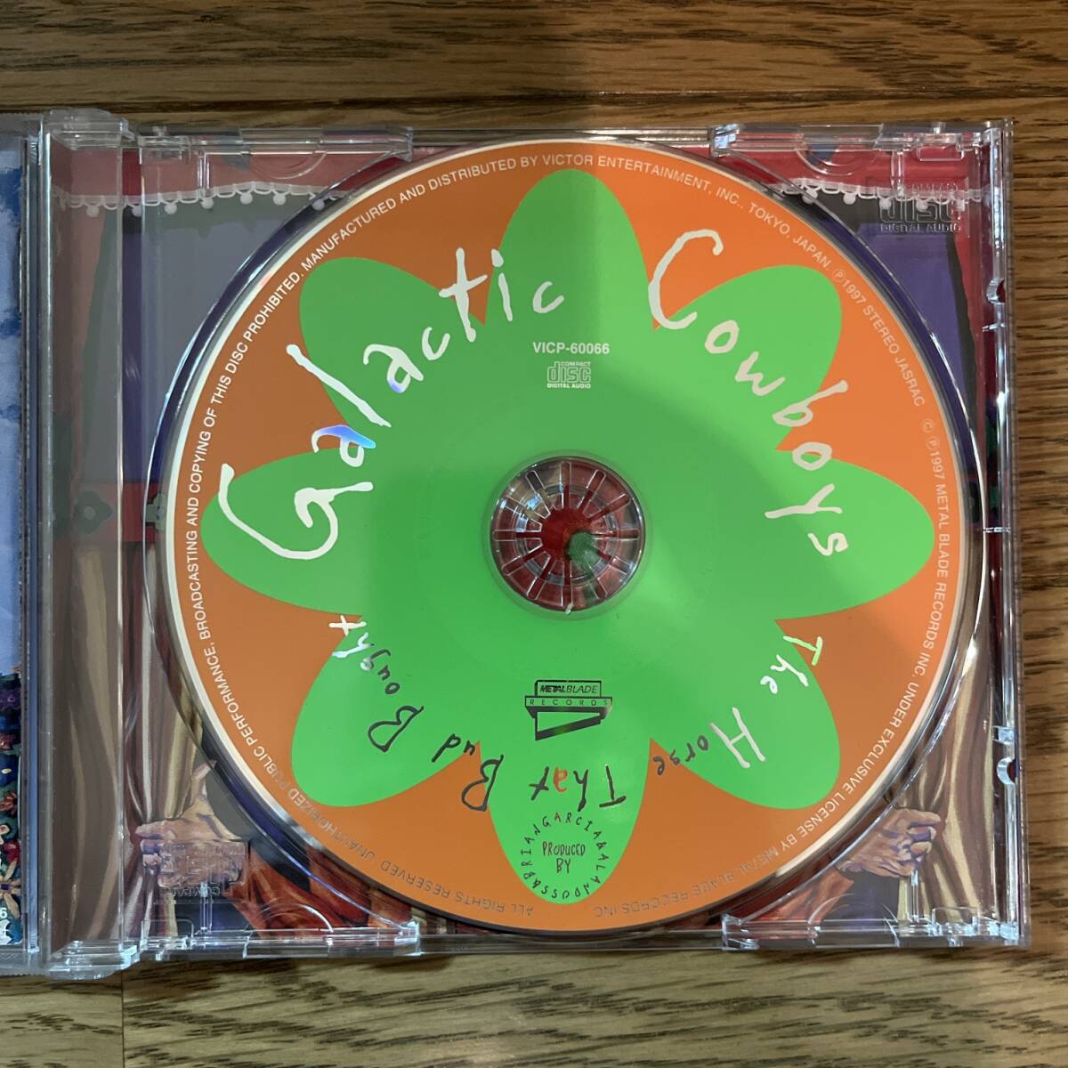 国内盤　CD Galactic Cowboys The Horse That Bud Bought VICP-60066 帯付き_画像4