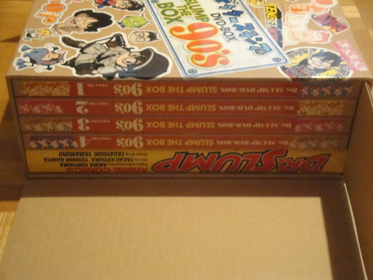 　ドクタースランプ　DVD－BOX（SLUMP THE BOX 90's）開封未使用_1番したが特典の豪華な漫画の様です。