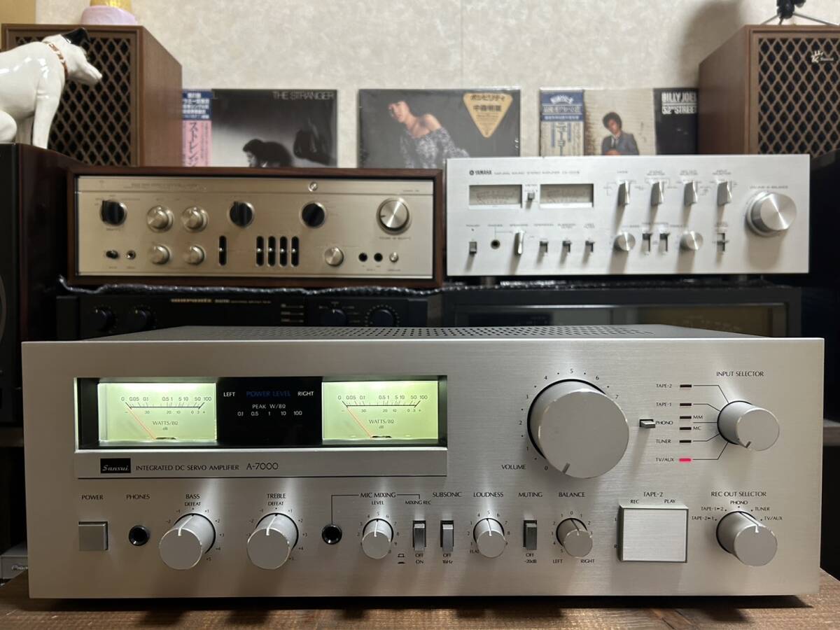 Yahoo!オークション - 【完動品 整備品】SANSUIサンスイ A-7000 Yahoo!オークション - 【完動品 整備品】SANSUIサンスイ A-7000
