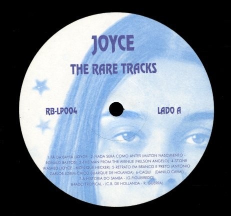 UKプレスLP！Joyce / The Rare Tracks 96年【Rare Brazil / RB LP004】ベスト盤 Aldeia De Ogum 収録 Antonio Carlos Jobim ボサノヴァ MPBの画像2