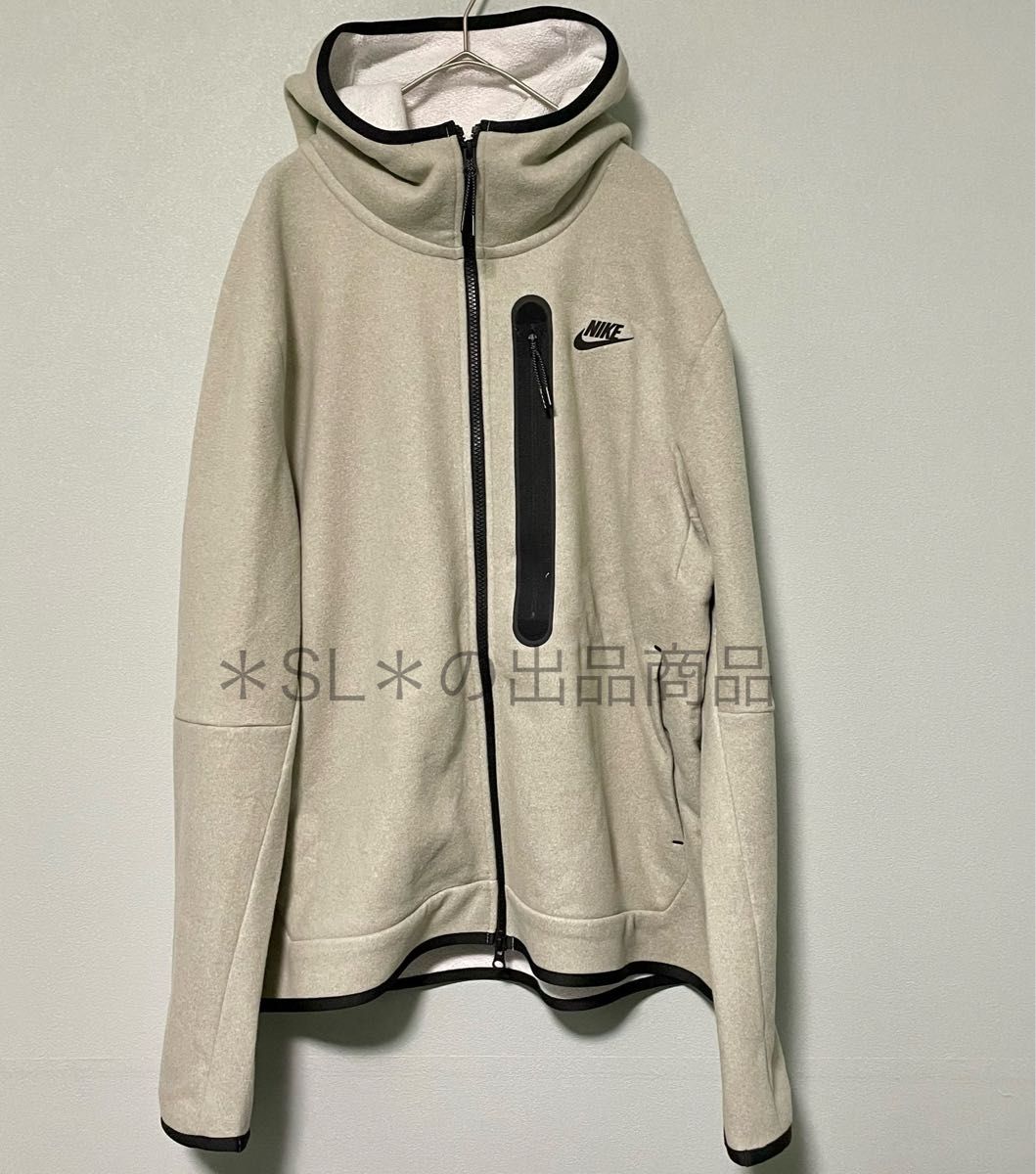 2XL 新品 NIKE テックフリース パーカー　フリース ナイキ フルジップ ウィンター フルジップ フーディ 