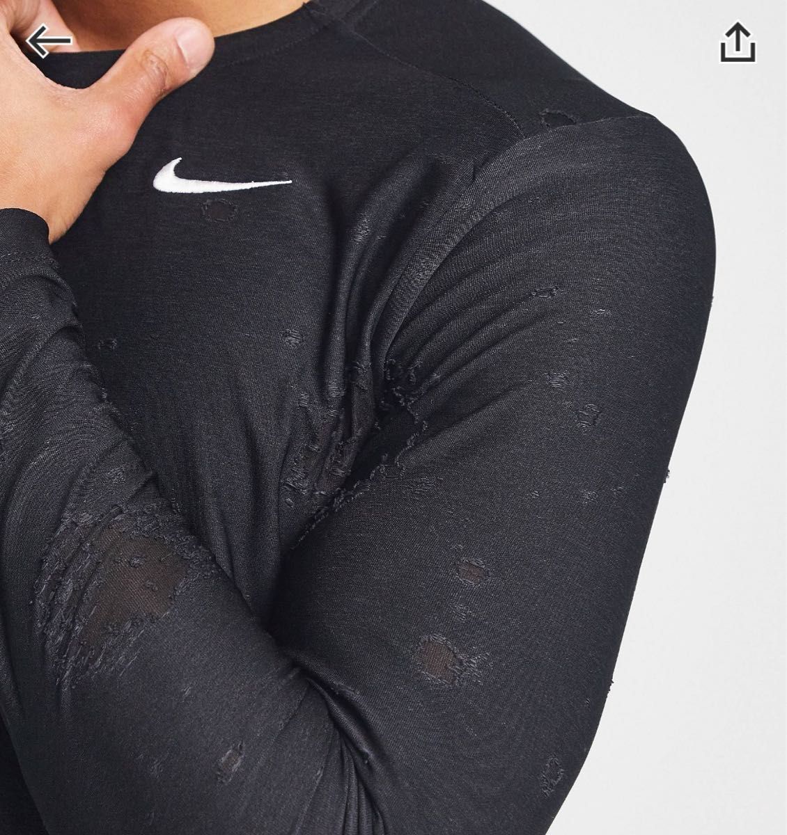 L 新品 NIKE ナイキ メンズ DRI-FIT ドライ DYE AOP ロングスリーブ ロンT 長袖 トレーニングウェア 