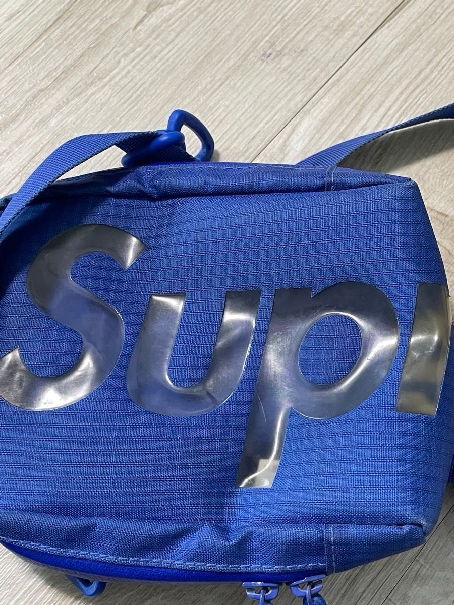 Supreme Neck Pouch ネックポーチ シュプリーム 青 ブルー ショルダー バッグ ポーチ 